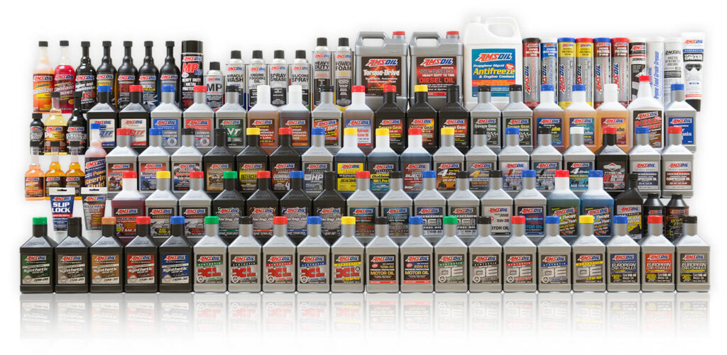 Tous les Produits AMSOIL - une gamme d'huiles, de graisses et de fluides