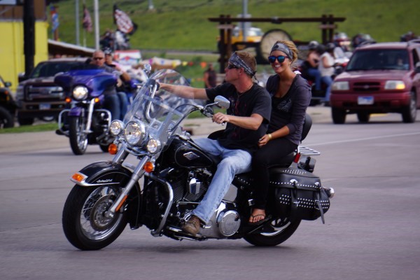 Harley Davidson en route